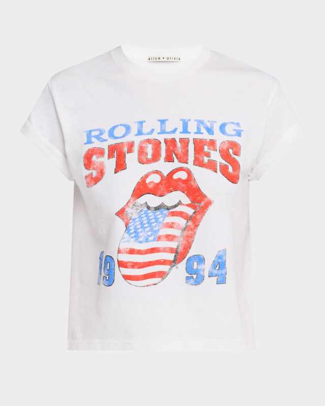 Shira Roll-Cuff Tee